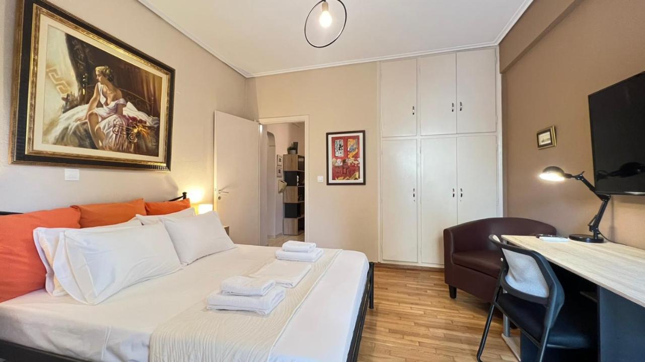 Koukaki Cozy Studio Retreat 1' From Metro Athens Ngoại thất bức ảnh